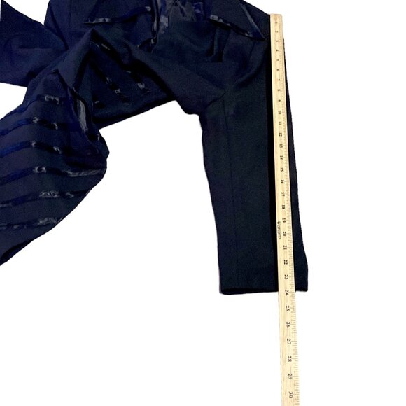 Chantelle NY Jacket Womens 18 Black Modesty Panel Secretary Church Plus Size VTG - Picture 8 of 15